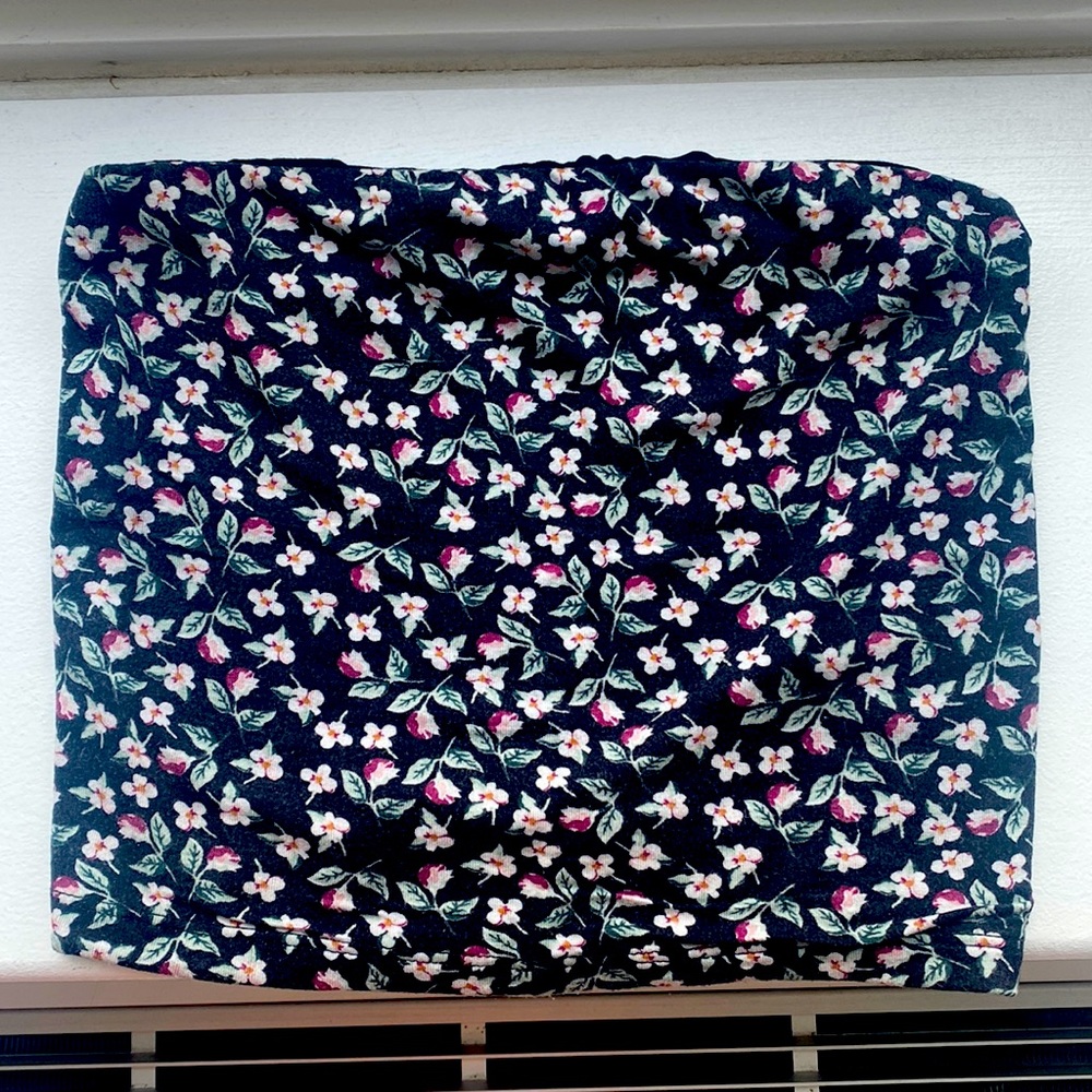 American Eagle Outfitters Flowery Tube Top